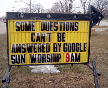 Google answers to your questions