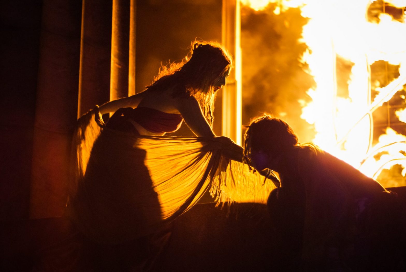 Beltane Fire Festival in Edinburgh, Scotland